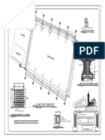 Detalles de platina y perfiles para estructura de acero