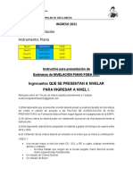 Modelo EXAMEN Piano 2021