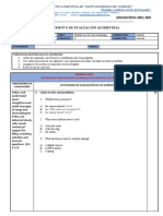 Evaluación Diagnostico Décimos