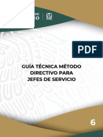 06 Guia Técnica Método Directivo para Jefes de Servicio V2019