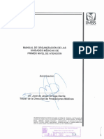 2000-002-003 MANUAL DE ORGANIZACIÓN DE LAS UNIDADES MÉDICAS DEL PRIMER N.._