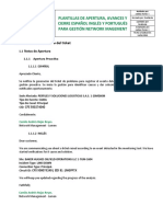 Plantillas de Apertura Avances y Cierre Español Inglés y Portugués Para Gestión Network Management - Andrea t (002)