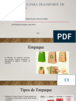 Consulta y Sustentación Sobre Empaques
