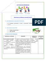 22 de Abril SESIÓN Resolvemos Problemas Contando Hasta 5