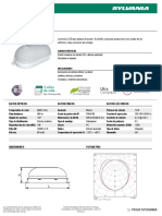 p27479 - Led Tortuga 12w DL Bulkhead (Ficha)