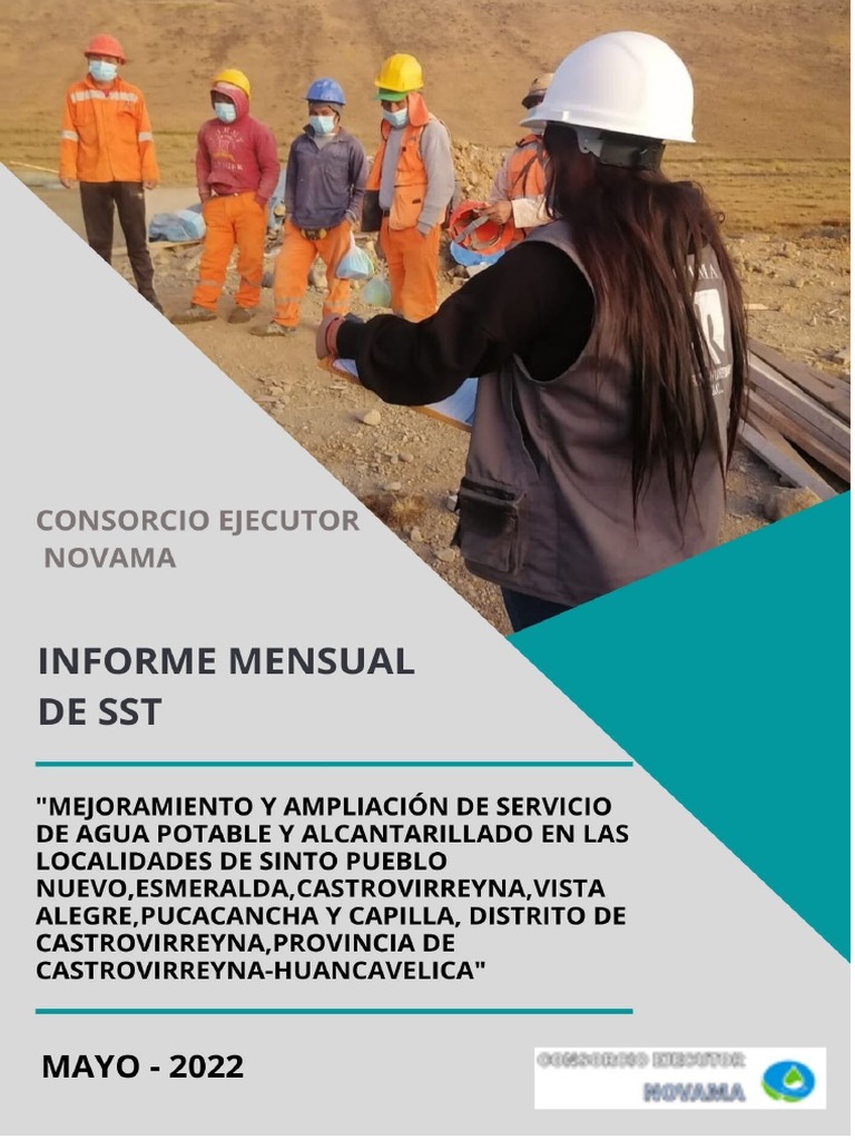 Informe Mensual de Seguridad Laboral 2021 | PDF | Seguridad y salud ...