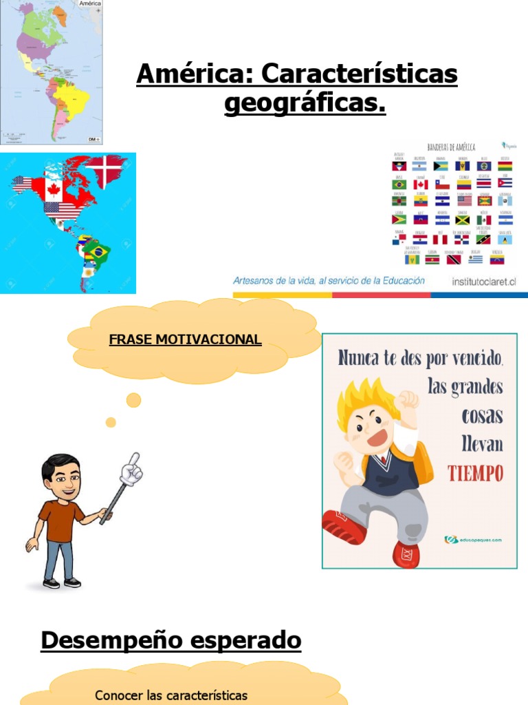 HISTORIA 4° Básico América Paisajes y Climas | PDF | Américas | Clima