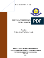 Buku Materi Pembelajaran Fisika Modern