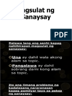 Pagsulat ng Sanaysay