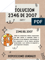 RESOLUCION 2346 Y LEY 1562