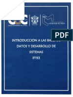 Introduccion A Las Bases de Datos0a y Desarrollo de Sistemas If193