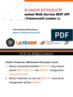 (PPT) Implementasi Web Service REST API Dengan Framework Lumen