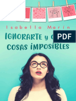Ignorarte y Otras Cosas Imposibles Isabella Marin