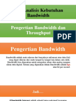 Pengertian Bandwidth Dan Throughput