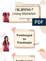Kuwentong Bayan (Manik Buangsi) FILIPINO 7