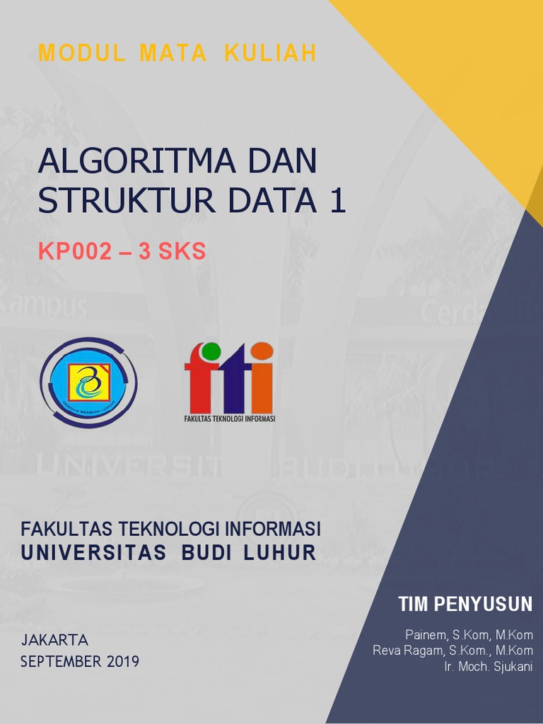 Modul Algoritma dan Struktur Data 1 | PDF