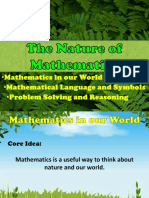 1 The Nature of Mathematics