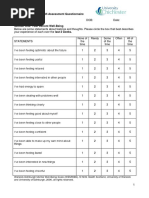 The Short Warwick-Edinburgh Mental Well-Being Scale (SWEMWBS) | PDF