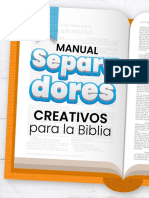 Separadores Creativos para La Biblia - Manual