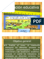 Evaluación Educativa