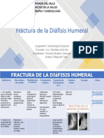 Fractura de La Diafisis Humeral