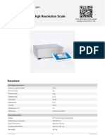 RADWAG - Data - Sheet - Pue 7 1 32 HRP High Resolution Scale