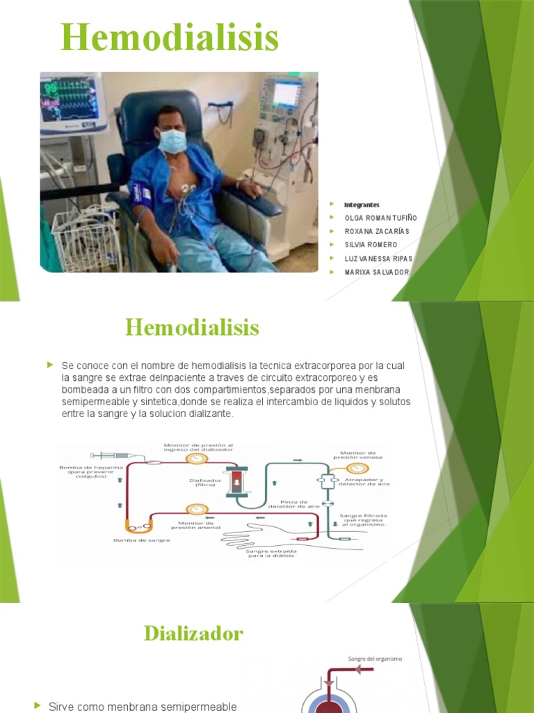 Proceso y cuidados en hemodiálisis | PDF | Hemodiálisis | Tratamientos