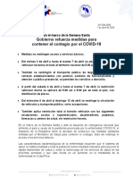 CP-230-2020 Gobierno Refuerza Medidas para Contener El Contagio Por El COVID-19