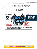 Catalogo 2022 Iron Racing Shop