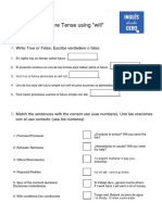 052 Simple Future Tense Using Will Ejercicios Download