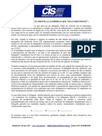 Delegado del CIS frente a empresa que no lo reconoce