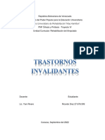 Trastornos Invalidantes Oyp