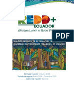 Segundo Resumen de Informacion Del Abordaje y Respeto de Salvaguardas para Redd en Ecuador