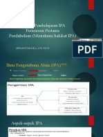 Strategi Pembelajaran IPA Pendahuluan