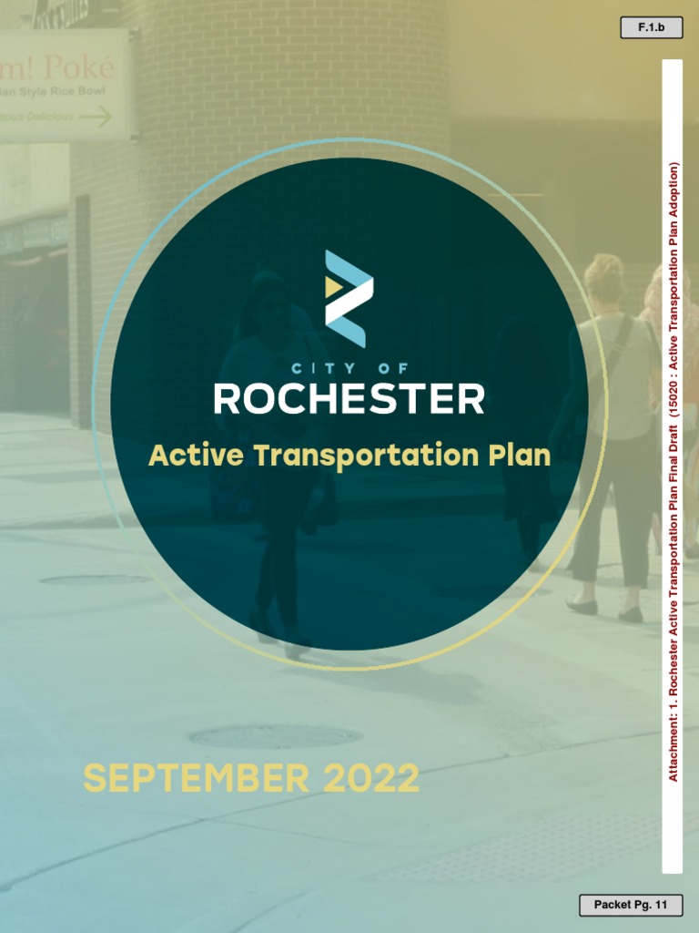 Rochester Active Transportation Plan Draft | PDF | Cycling ...