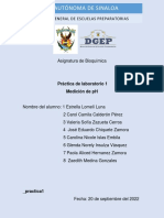 Bioquimica - Practica 1