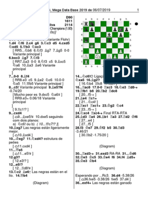 Variante Espelho Sistema London Xadrez, PDF, Jogos de tabuleiro