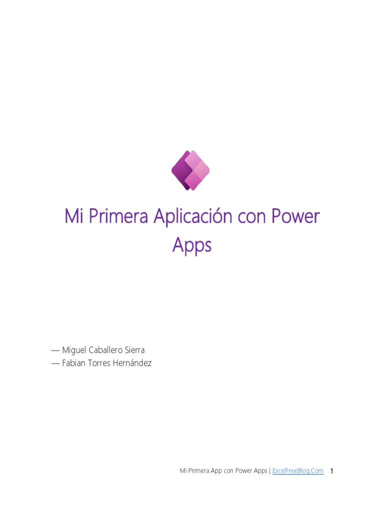 Mi Primera App Con Power Apps | PDF | Software de la aplicacion ...