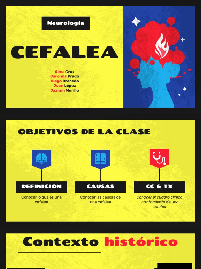 Cefalea | PDF | Dolor de cabeza | Migraña