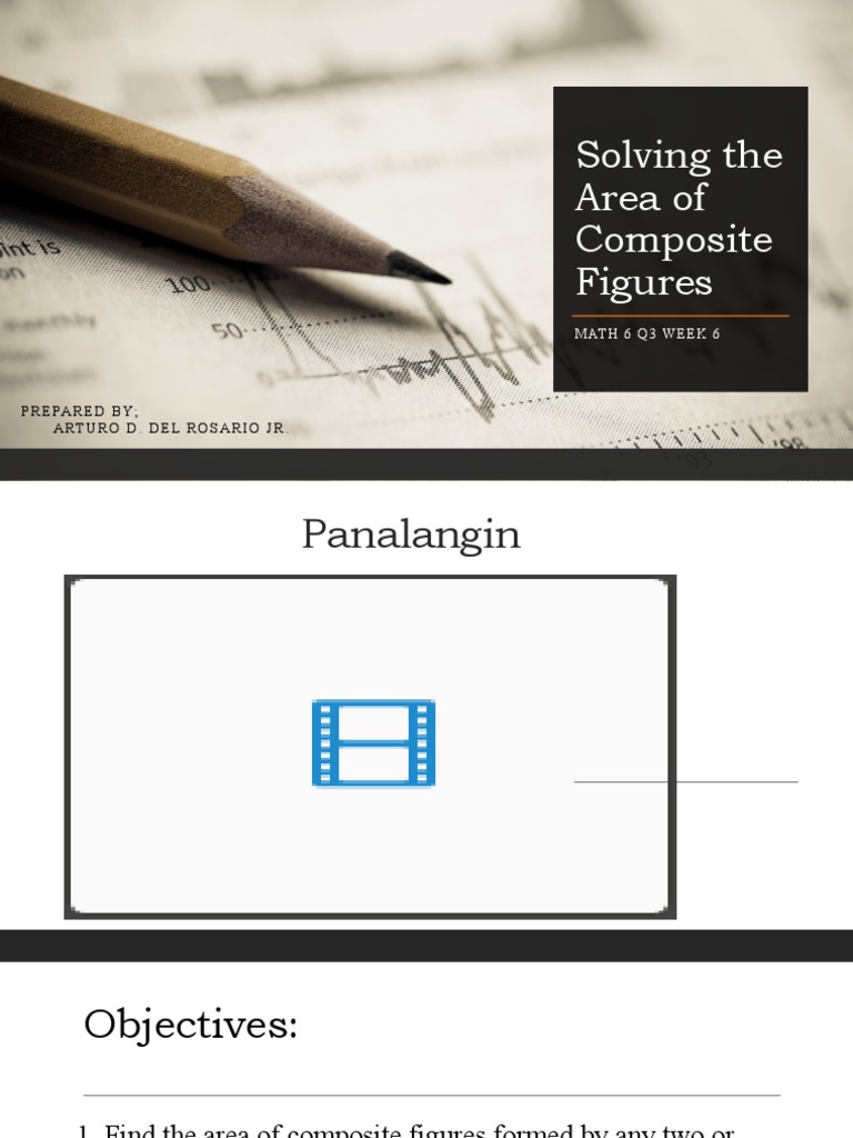 Solving The Area of Composite Figure Art Download Free PDF Area