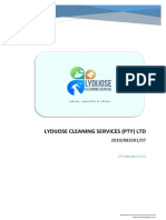 LadyJose Cleaning Services - Business Plan - Final