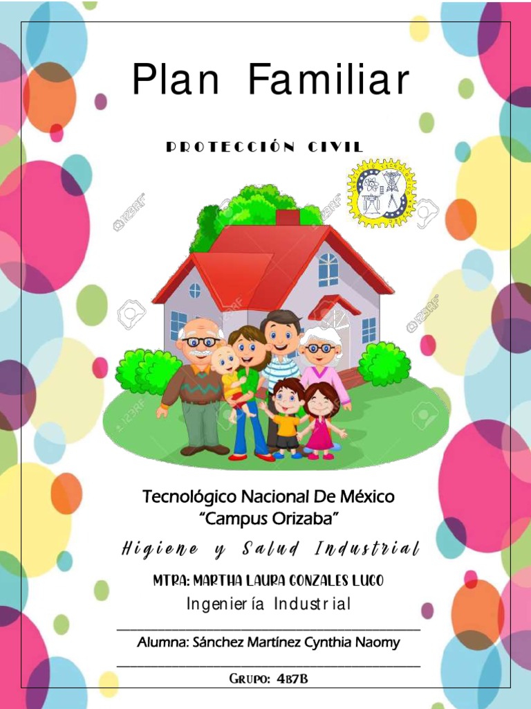 Plan Familiar de Protección Civil | PDF | Inundar | Defensa Civil