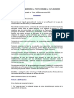 Conv. Protección de La Capa de Ozono