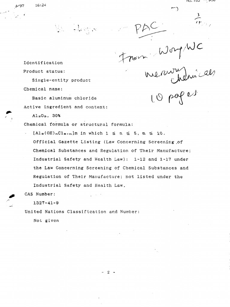 Aluminum Chloride PDF