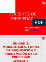 Unidad 2 Modalidades Forma de Adquisición y Transmisión de La Propiedad