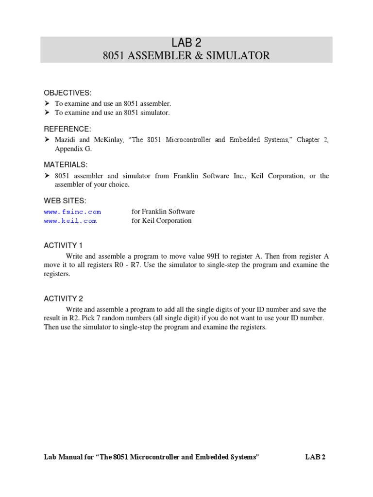 Lab 2 Microdigitaledcom | PDF | Computers
