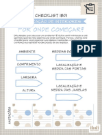 Checklist. Teste Sua Aptidão para Decoração de Ambientes