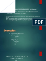 Find functions given inputs and outputs or vice versa