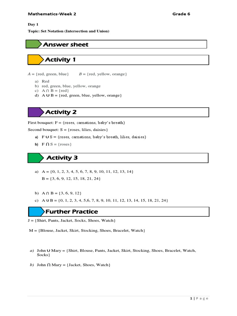 Representing Sets and Relationships: An Analysis of Grade 6 Mathematics