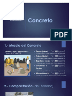 Construcción con concreto: mezcla, compactación, armado y colado
